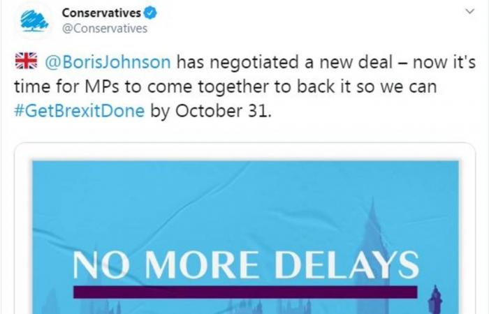 جونسون ينجح في وضع صفقة البريكست أمام البرلمان البريطاني للتصويت