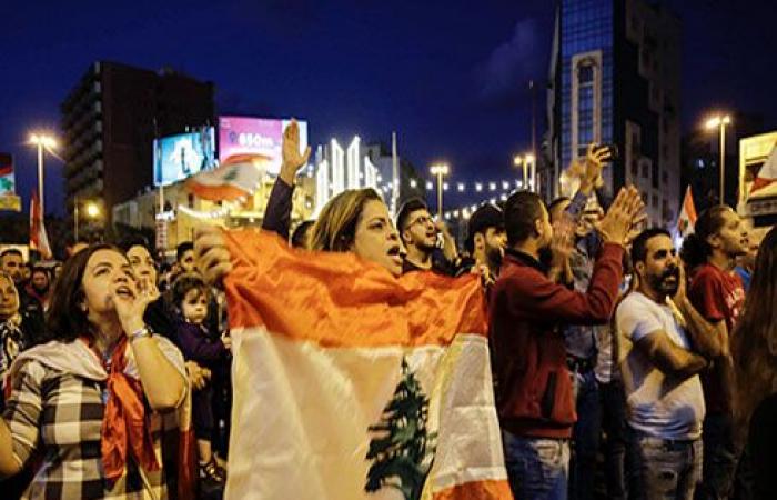 بالفيديو : لبنان.. تظاهرات حاشدة في مدينتي طرابلس وصيدا