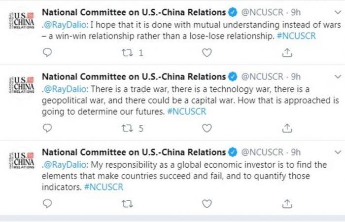 ملياردير أمريكي يحذر من حرب رؤوس الأموال بين واشنطن وبكين