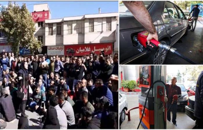 الشارع الإيراني يشتعل بأسعار الوقود.. والمسؤولون "الزيادة لمصلحة الفقراء"