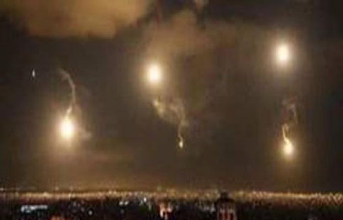 بالفيديو : الدفاعات الجوية السورية تتصدى لهجوم من 3 طائرات إسرائيلية على دمشق
