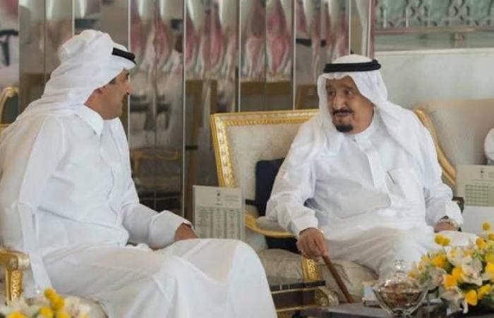 أمير قطر يتلقى دعوة من الملك سلمان لحضور القمة الخليجية