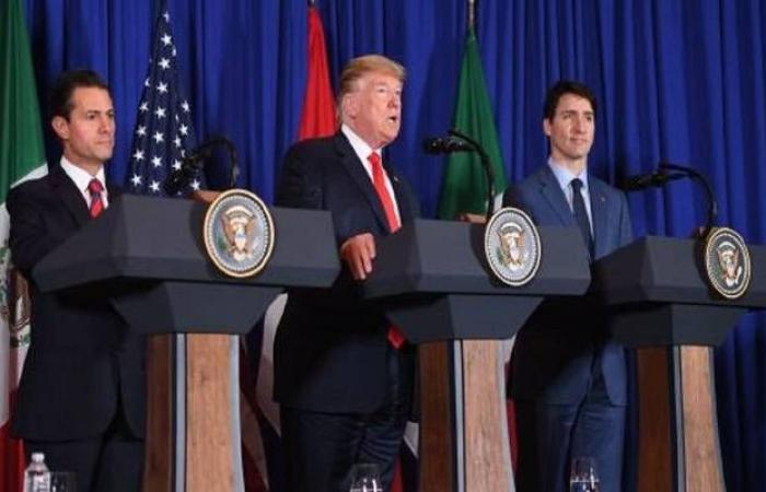 تقرير: ترامب والديمقراطيون يقتربان من الاتفاق بشأن صفقة أمريكا الشمالية