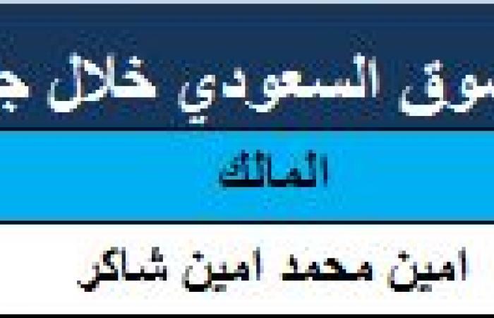 حصص كبار الملاك بالسوق السعودي تشهد تغير وحيد بالزيادة