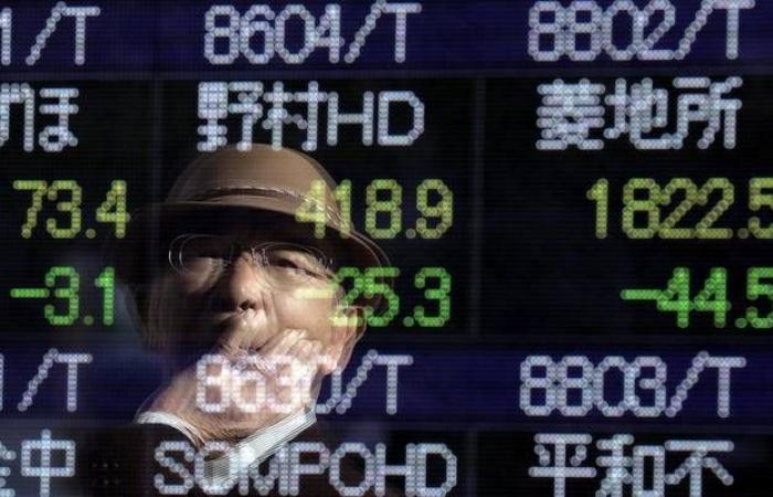 الأسهم اليابانية تتراجع بالختام مع استمرار التوترات بالشرق الأوسط