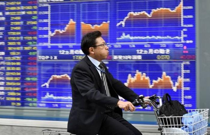 الأسهم اليابانية تتراجع بالختام من أعلى مستوى في 4 أسابيع
