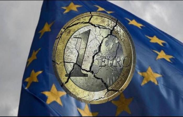 اليورو قرب أدنى مستوياته في شهر قبل اجتماع المركزي الأوروبي