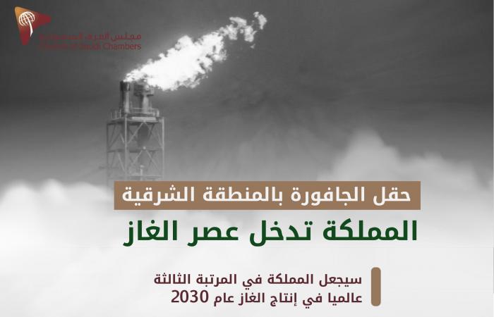 إنفوجرافيك.. أبرز المعلومات عن حقل غاز "الجافورة" في السعودية