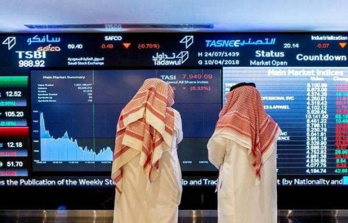 السوق السعودي يفقد 94 نقطة بالمستهل..وسط تراجع شبه جماعي للقطاعات