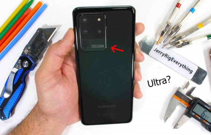 شاهد اختبار المتانة لأقوى هواتف سامسونج Galaxy S20 Ultra
