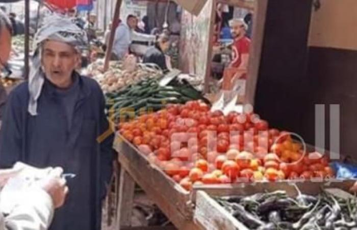 حملة علي محلات بيع المواد الغذائية بالقنطرة غرب