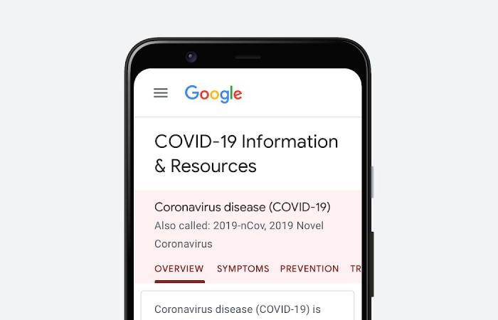 جوجل تطلق مركزًا لأخبار فيروس كورونا