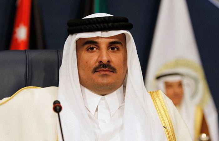 تفاصيل الاتصال الهاتفي بين أمير قطر ومحمود عباس