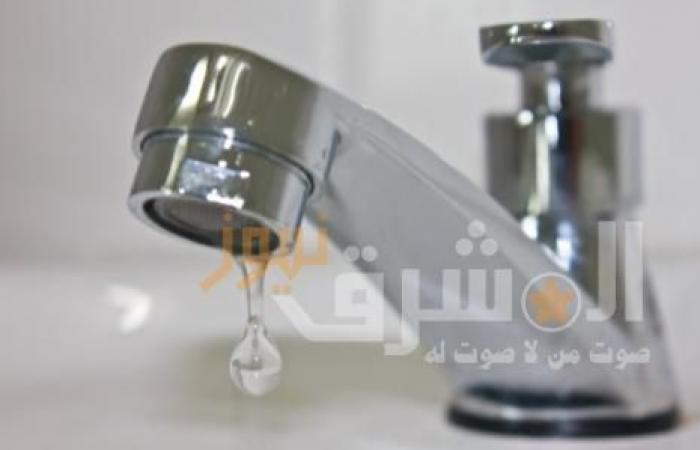 ضعف وانقطاع المياه من سيدي بشر حتى المندرة بسبب كسر مفاجئ
