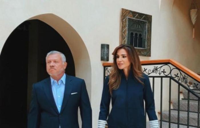 الملكة رانيا تنشر صورة  : مع سيدنا