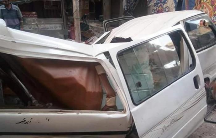 مصرع شخصين وإصابة 4 آخرين في انهيار شرفة بعقار في الإسكندرية (فيديو وصور)
