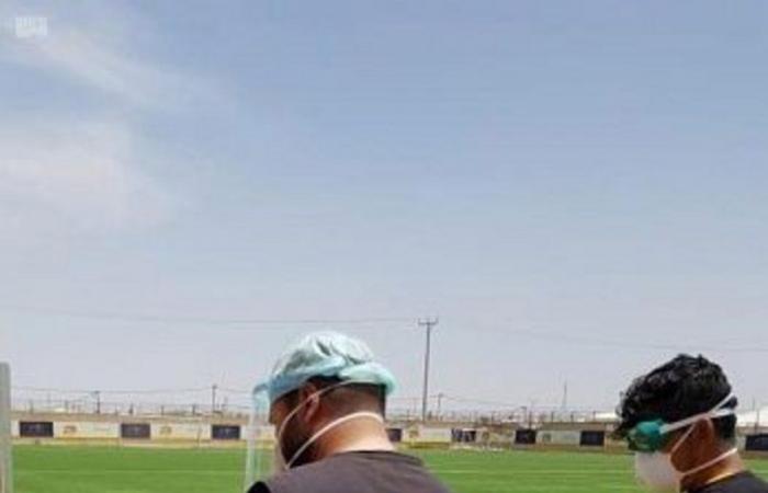 مركز الملك سلمان للإغاثة يشارك في تطهير وتعقيم مخيم الزعتري