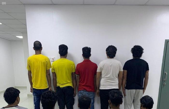الرياض.. القبض على عصابة الـ 10..  83 جريمة سرقة للقواطع والكيابل الكهربائية
