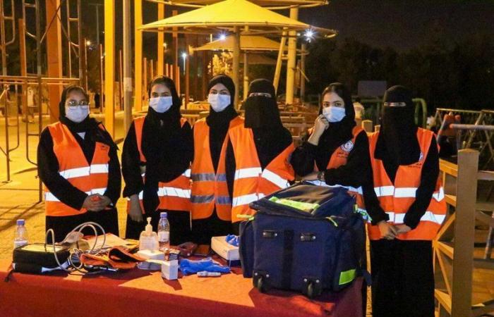 "هلال الباحة": المسعفون والمتطوعون والمتطوعات حرصوا على سلامة زوار "غابة رغدان" وجوامع المنطقة