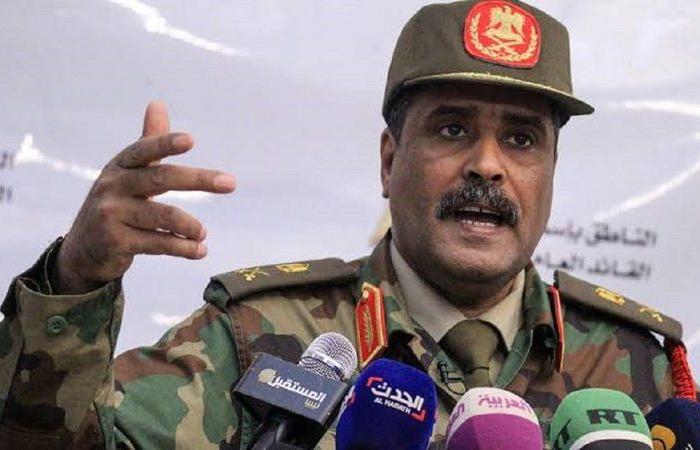 قيادة الجيش الليبي تحذر من الاقتراب من المياه والأجواء