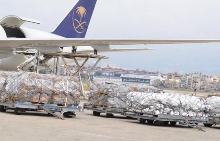 شاهد.. وصول الطائرة الإغاثية الثالثة التي سيّرها "إغاثي الملك سلمان" إلى #لبنان
