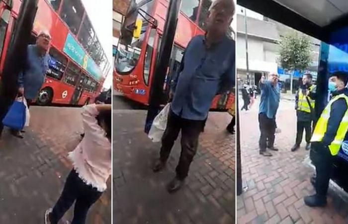 فيديو.. عنصري بريطاني يهاجم "محجبة" في لندن: عودي للسعودية!