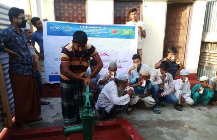 الندوة العالمية للشباب الإسلامي تنفذ حفر 62 بئرًا في بنجلاديش