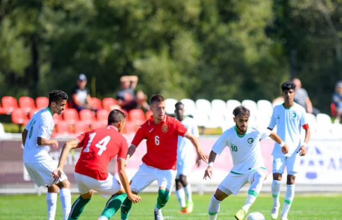 "الأخضر الشاب" يخسر ثاني مواجهاته في الدورة الدولية الودية أمام بلغاريا