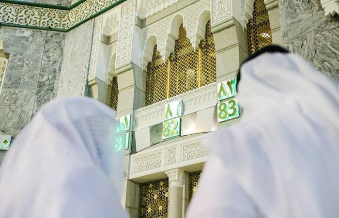 للارتقاء بخدمات الحرم المكي.. "السديس" يدشن مشروع ترقيم أبواب المسجد الحرام