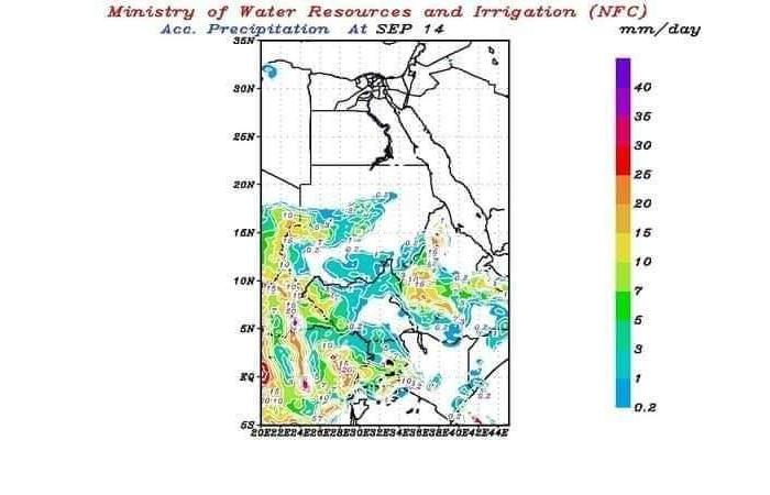 "التنبؤ بالفيضان" يكشف احتمالية سقوط أمطار على مصر (خرائط)