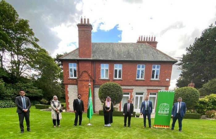 سفارة المملكة في جمهورية إيرلندا تحتفل باليوم الوطني الـ90