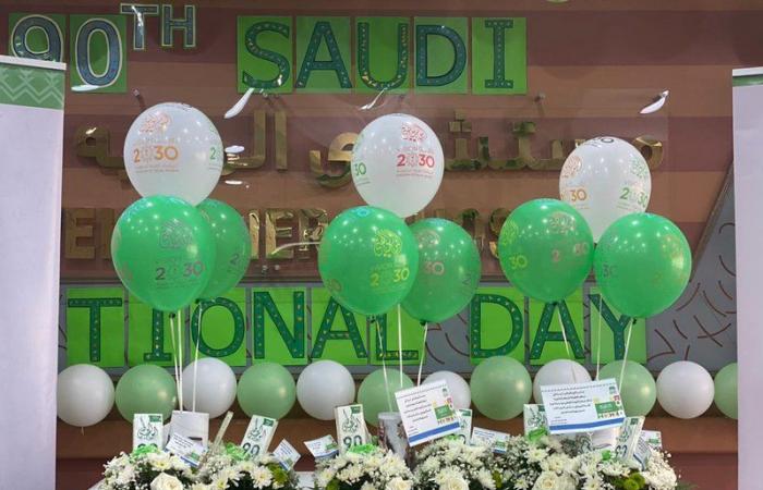 مستشفى الموية و"الطفولة المبكرة" يشاركان المنومين فرحة اليوم الوطني