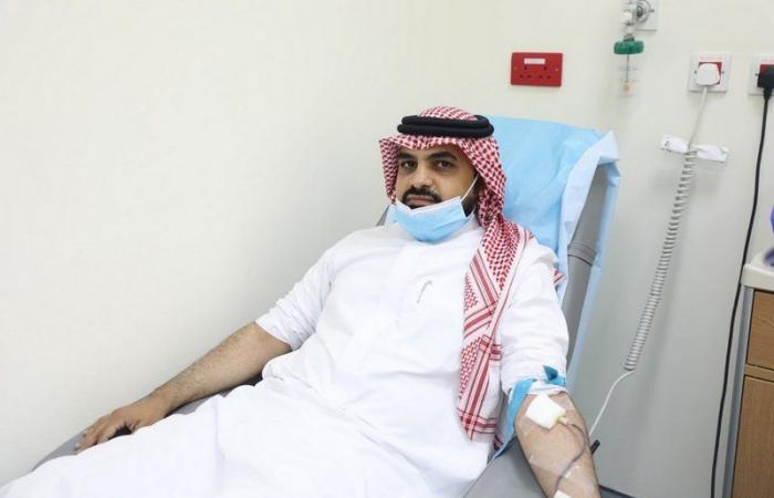 مجمع الملك عبدالله الطبي يستضيف حملة جامعة جدة الوطنية للتبرع بالدم