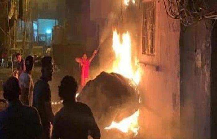 وسائل إعلام لبنانية: انفجار في خزان للمازوت ببيروت .. بالفيديو