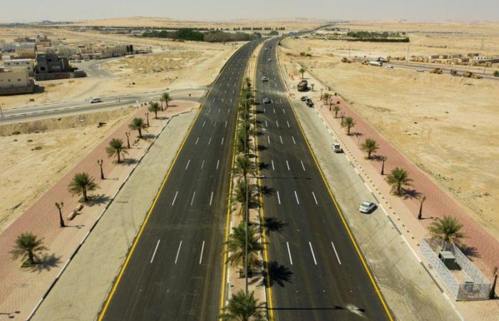 بالصور.. افتتاح جسر مدخل الهفوف أمام حركة المرور