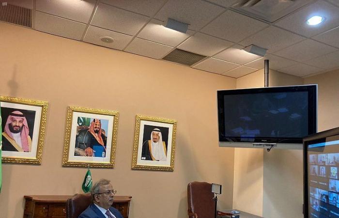أمام برنامج الأمم المتحدة الإنمائي ..المعلمي يؤكد وقوف السعودية بجانب الشعب اللبناني في أزمته