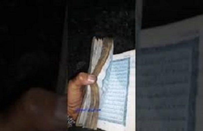 بالفيديو.. الناجي الوحيد من حريق منزل أسرة بمكة.. "القرآن الكريم"