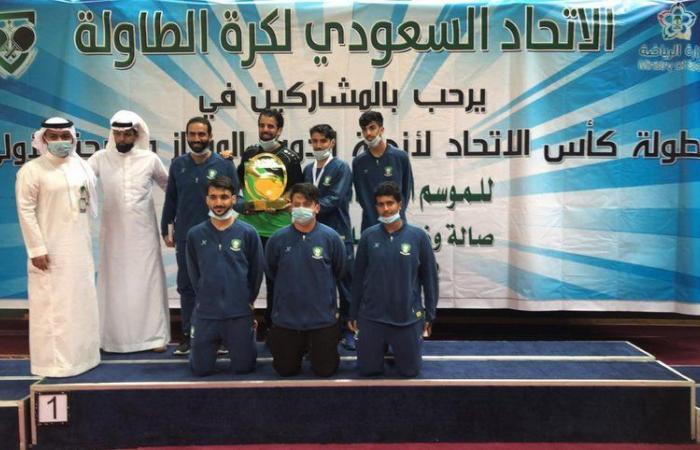 "الأهلي" بطلاً لكأس الاتحاد السعودي لأندية الدوري الممتاز لكرة الطاولة