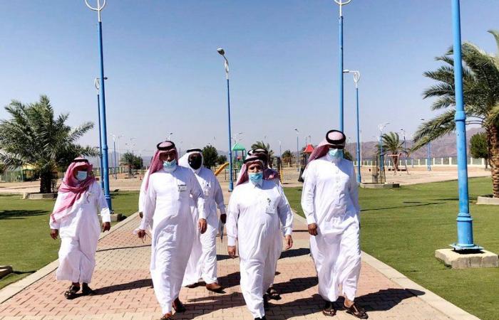 مدير عام بيئة مكة يتفقد مكتب الوزارة بمحافظة الكامل