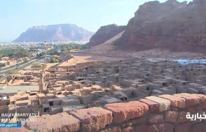 شاهد بالفيديو .. بلدة العلا القديمة شهدت حضارات اللحيانية والنبطية والإسلامية