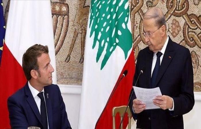 ماكرون وعون يبحثان تطورات تشكيل الحكومة اللبنانية