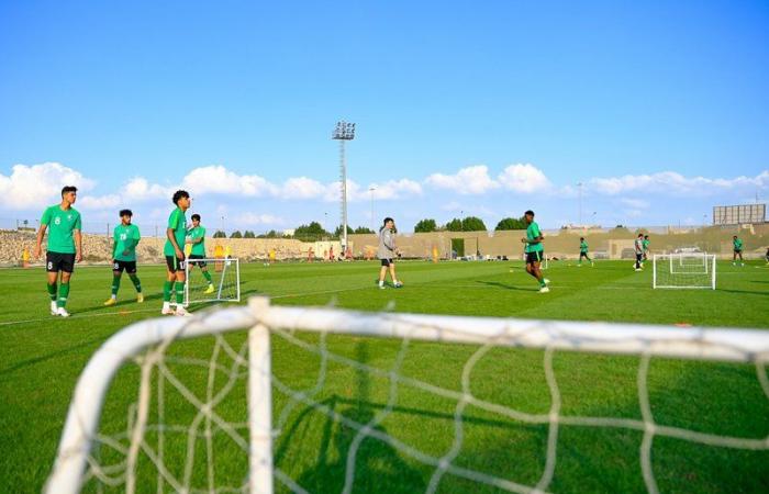 في معسكر الدمام ..  المنتخب السعودي تحت 19 عامًا يعاود تدريباته اليومية