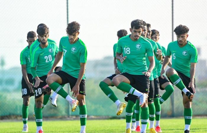 في معسكر الدمام ..  المنتخب السعودي تحت 19 عامًا يعاود تدريباته اليومية