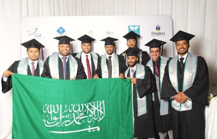 شاهد حفل تخرُّج الطلبة السعوديين بولاية جنوب أستراليا