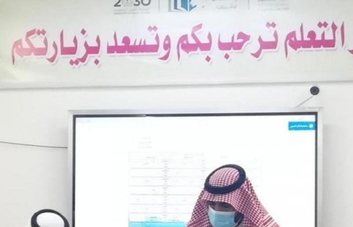 "الشهراني" يزور ثانوية "الضالع" ويتابع انطلاقة الاختبارات في فيفاء