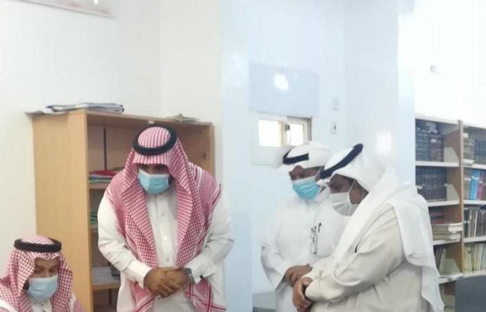 "الشهراني" يزور ثانوية "الضالع" ويتابع انطلاقة الاختبارات في فيفاء