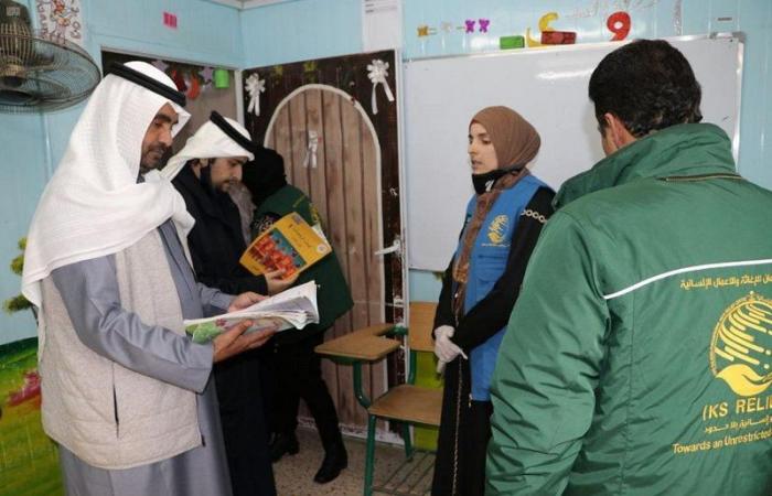 "الرميح" يطلع على جهود "إغاثي الملك سلمان" لدعم اللاجئين السوريين في مخيم الزعتري