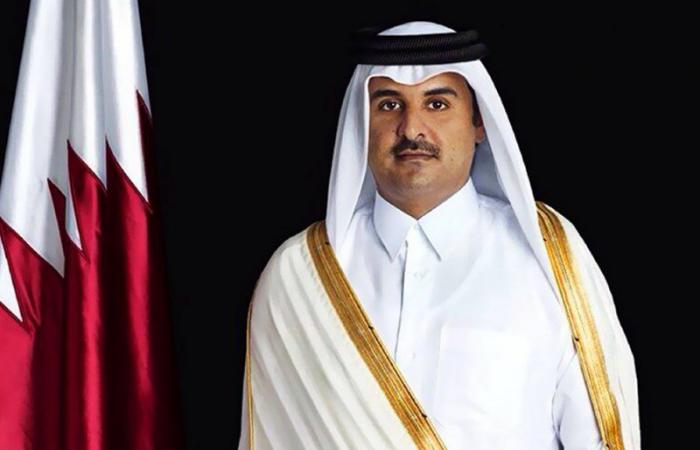أمير قطر يعزّي خادم الحرمين في وفاة الأميرة "طرفة"