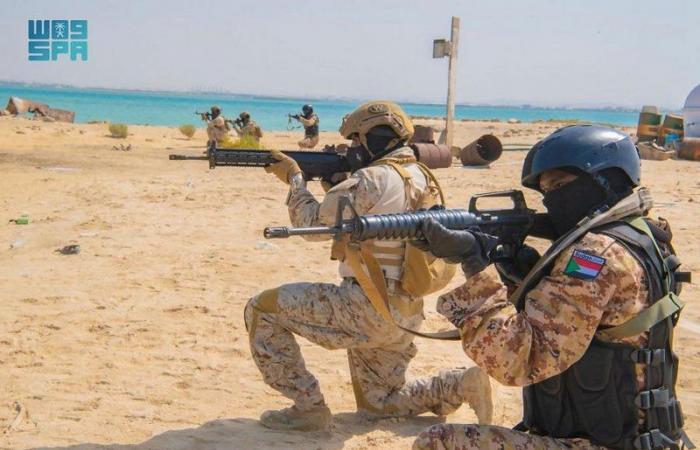 استمرار مناورات "الفلك4" بين القوات البحرية السعودية والسودانية