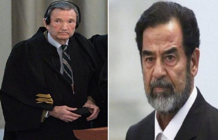 بعد أيام من رحيل القاضي.. وفاة المحامي الأمريكي لصدام حسين
